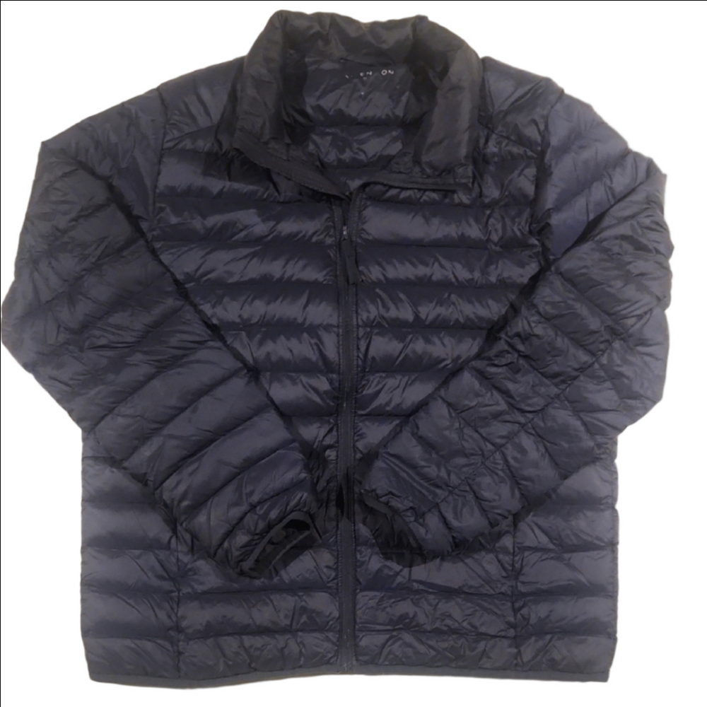 Men's Navy Blue Puffer Jacket